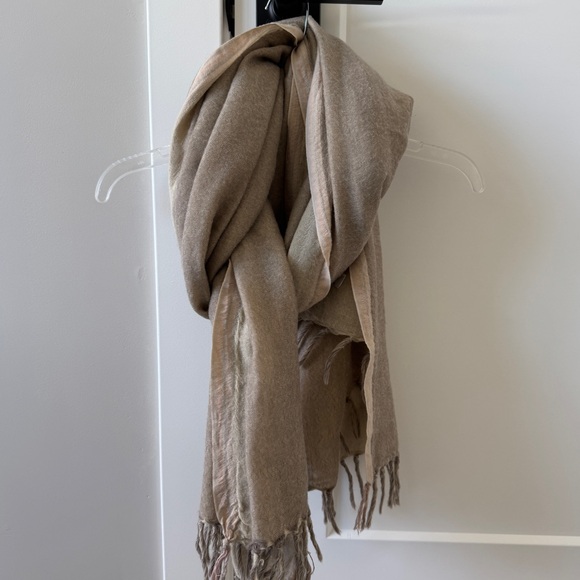 AllSaints Spitalfields Wool Wrap Scarf, NWOT - Picture 3 of 5